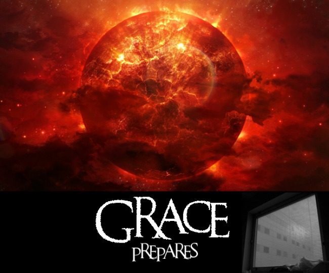 Grace prepares 